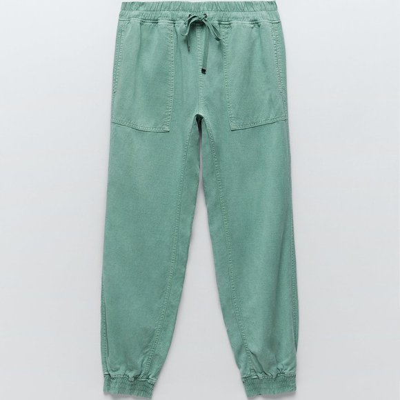 NWT ZARA SLOUCHY JOGGING TROUSERS SIZE M - Picture 4 of 6